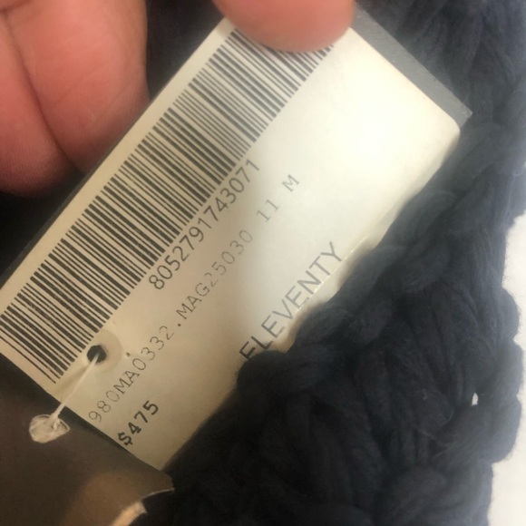 Eleventy | Open Weave Knitted Cardigan - Picture 12 of 13